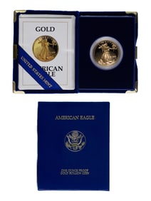 1992-W $50 Gold Eagle Proof