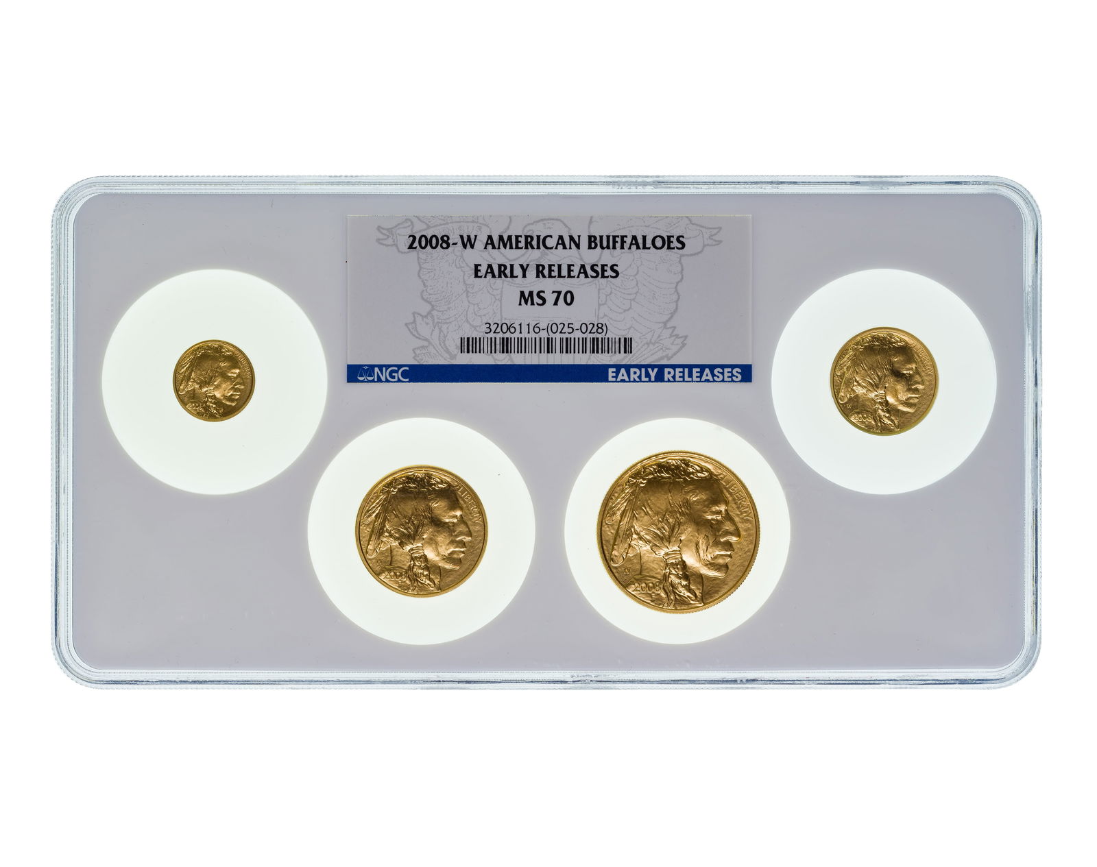 2008-W American Buffaloes MS-70 NGC (1 of 2)