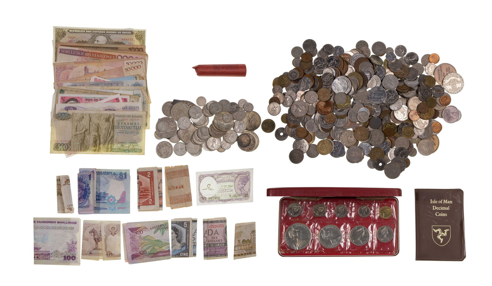 World Coin and Currency Assortment (1 of 1)