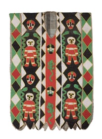 African Yoruba Beaded Tunic