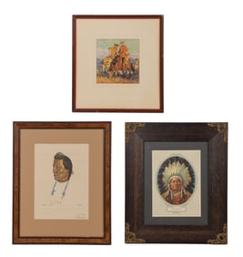Native American Offset Lithograph Assortment