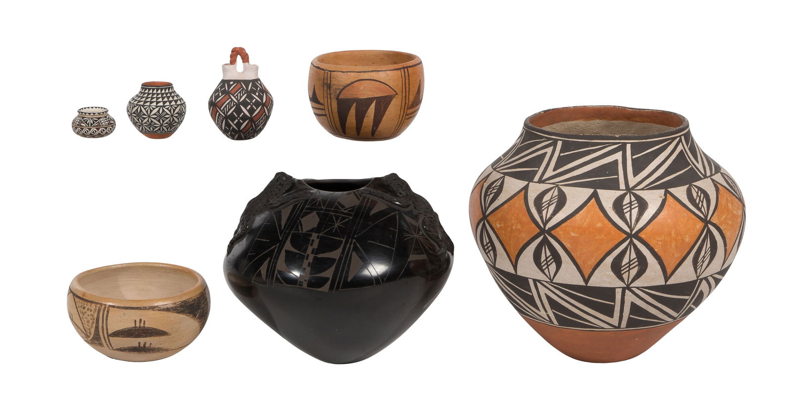 Native American Pottery Assortment (1 of 1)