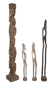 Ethnographic Statue Assortment