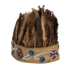Native American Chippewa Dance Headdress