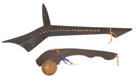 Native American Plains War Clubs