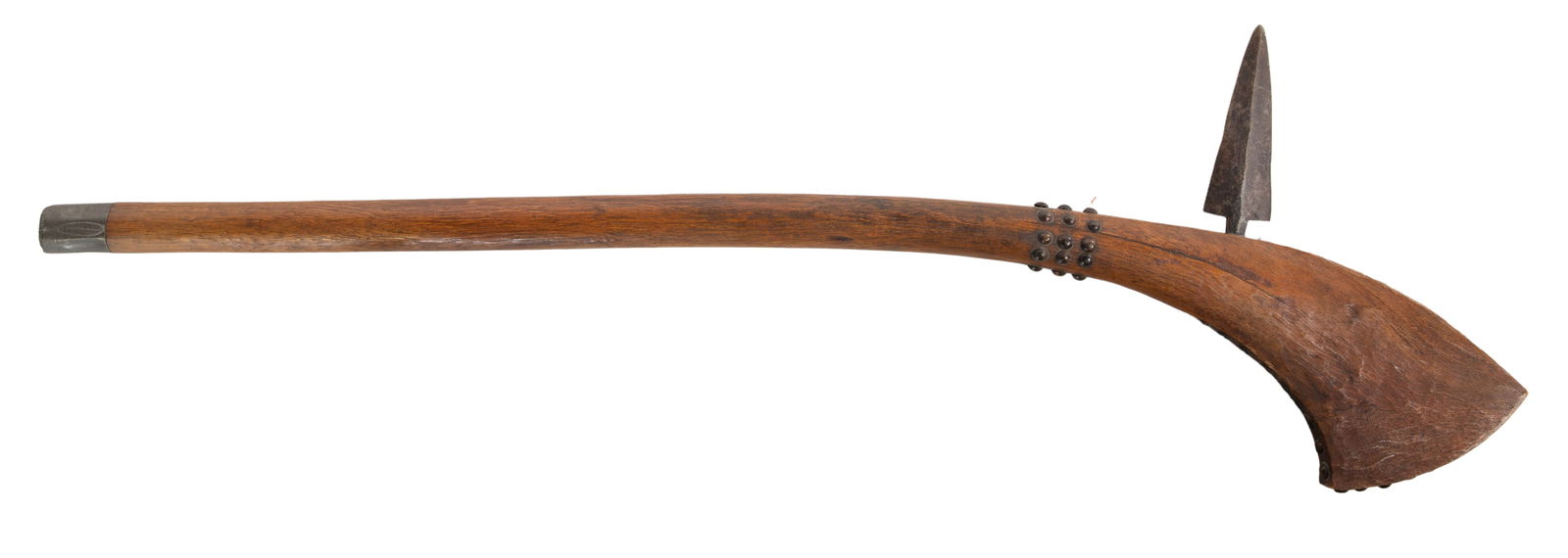 Native American Gunstock War Club (1 of 2)
