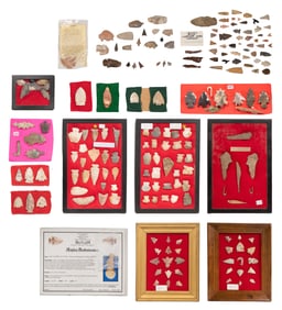 Native American Arrowheads and Tools