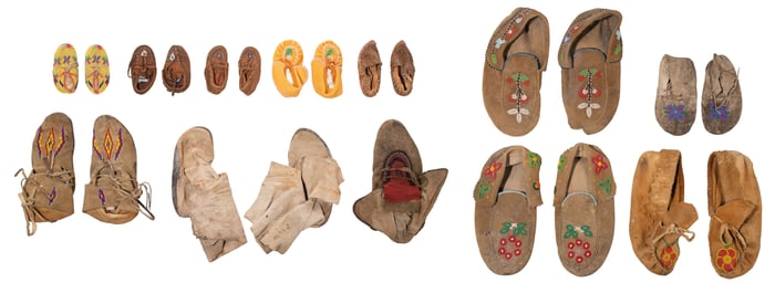 Native American Moccasin Assortment