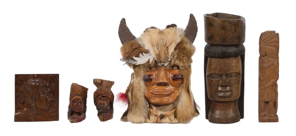 Native American Carved Assortment