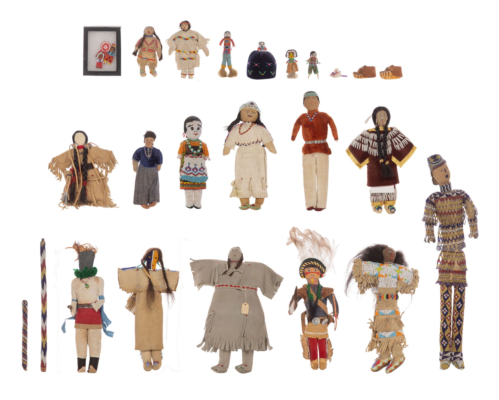 Native American Beaded Doll Assortment (1 of 1)