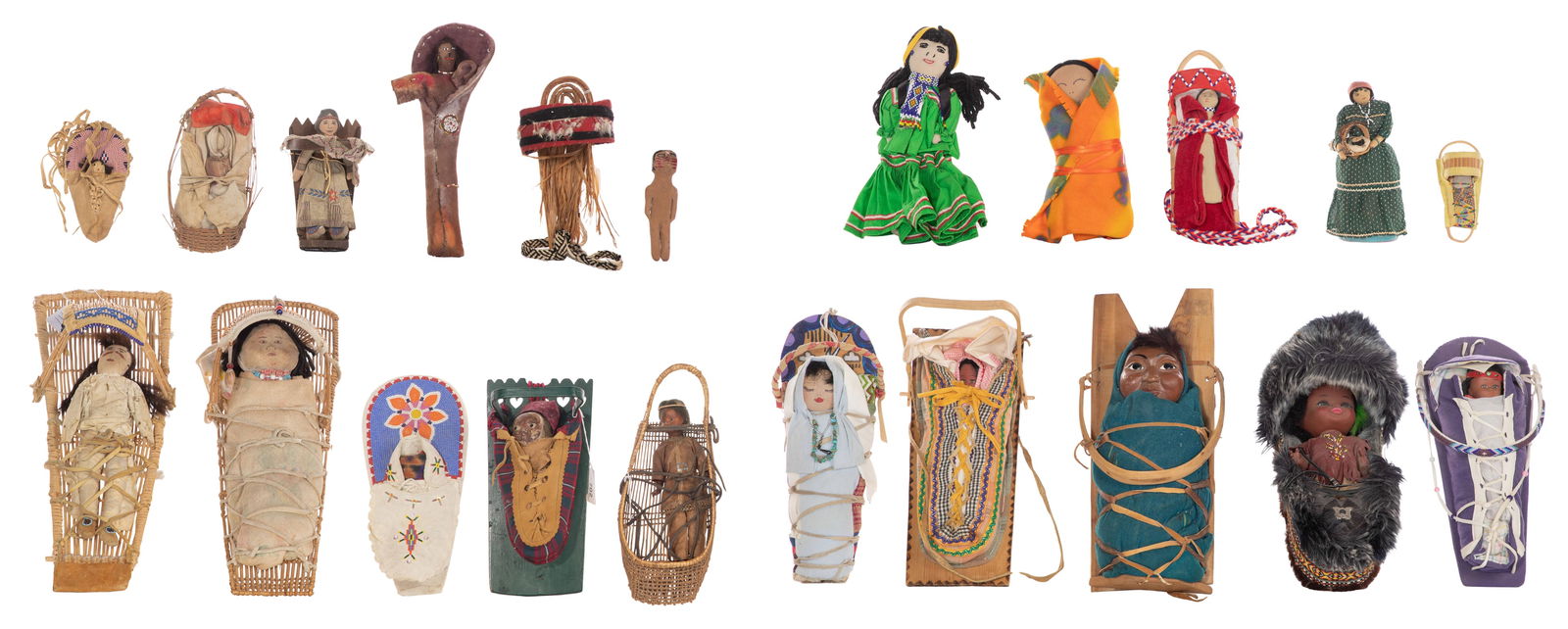 Native American Papoose Doll Assortment (1 of 3)