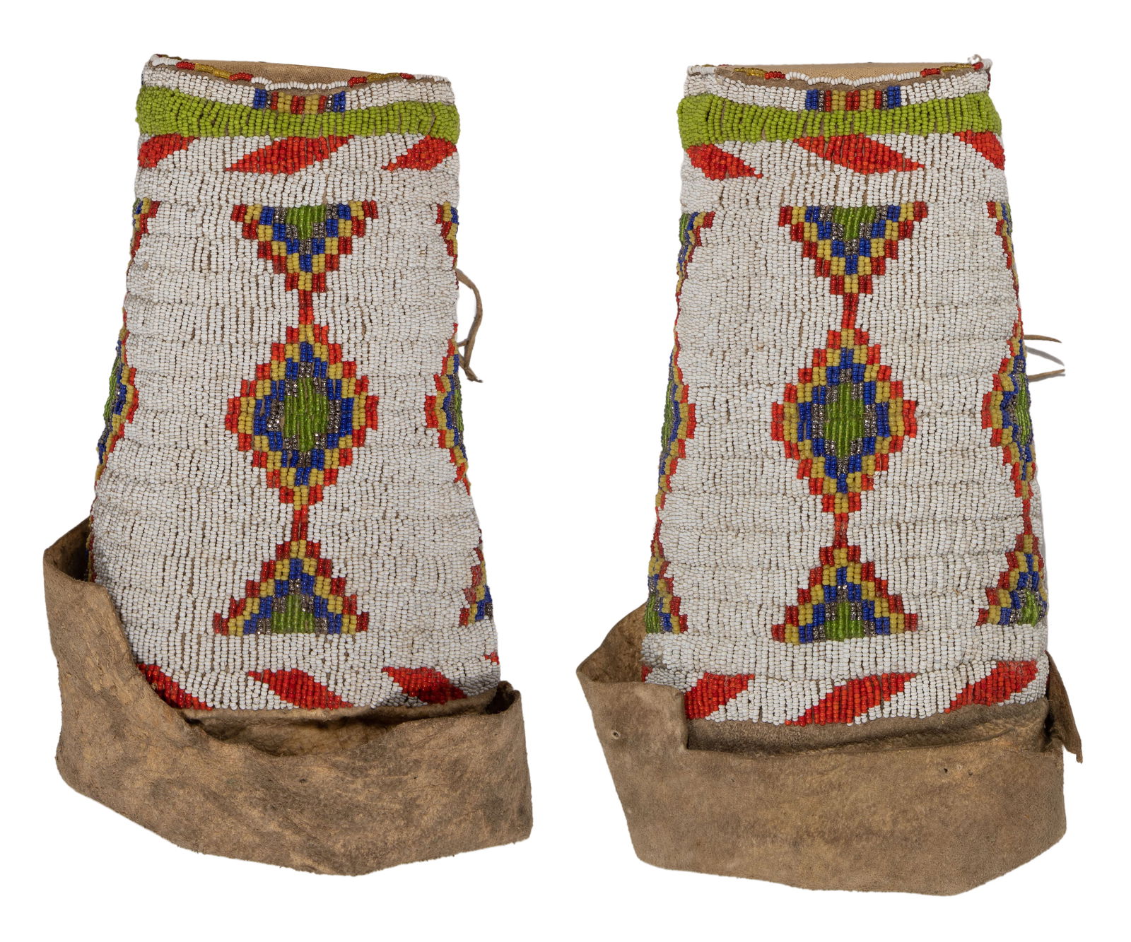 Native American Sioux Beaded Leggings (1 of 2)
