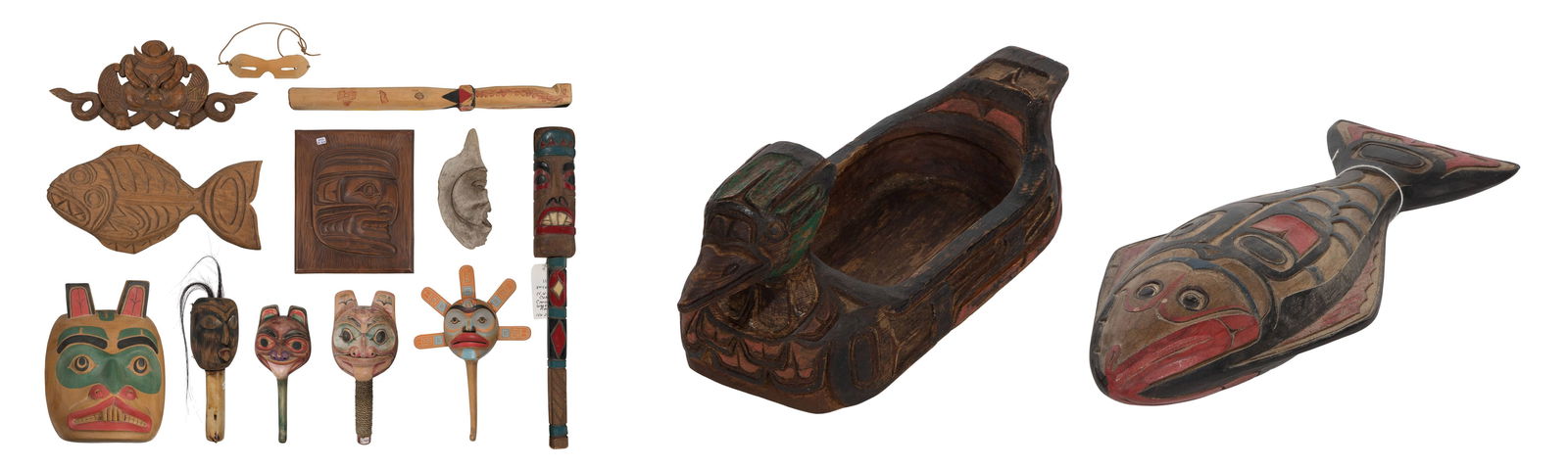 Native American Northwest Coast Object Assortment (1 of 4)