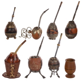 Mate Cup and Bombilla Assortment