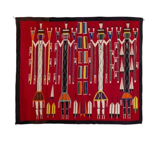 Navajo Yei Rug