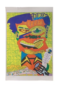 Karl Wirsum (American, 1939-2021) 'What's the Coinfusion? ...' Serigraph