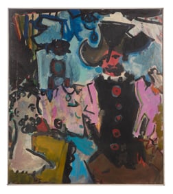 Unknown Artist (20th Century) 'Weakness I' Oil on Canvas