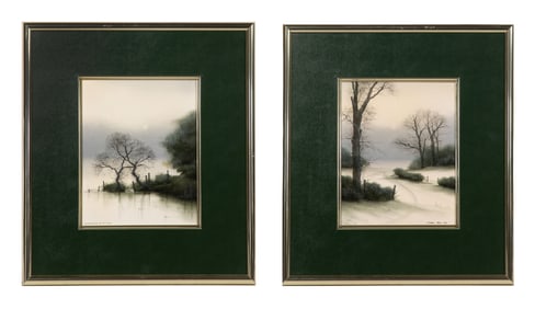 Michael John Hill (British, b.1956) Oils on Board