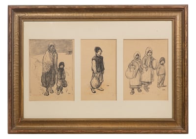 Theophile Alexandre Steinlen (French, 1859-1923) Lithographs