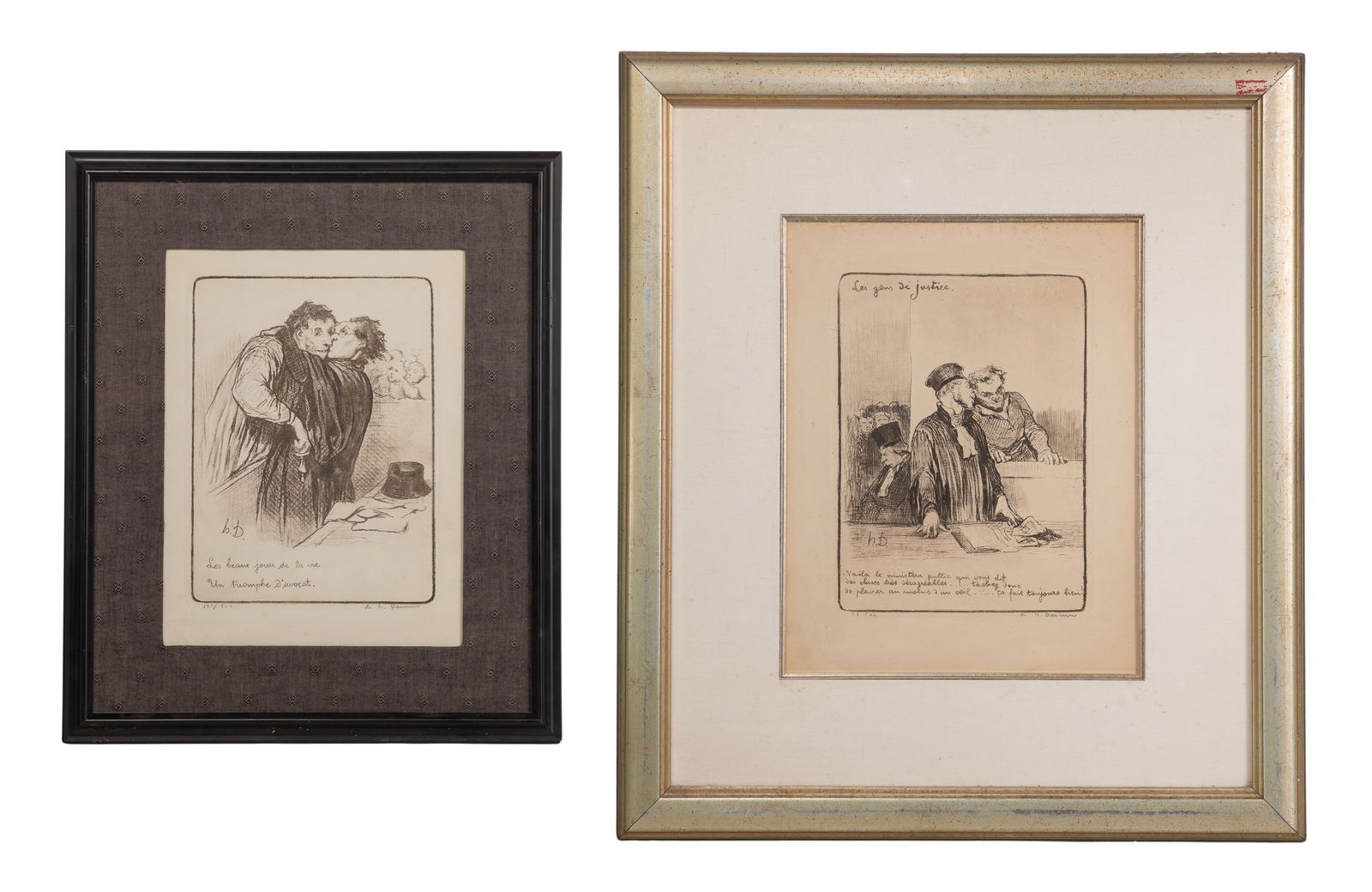 Honore Daumier (French, 1808-1879) Lithographs (1 of 1)