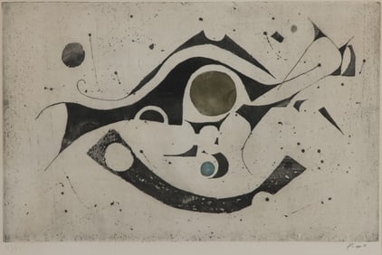 Arthur Luiz Piza (Brazilian, 1928-2017) Etching