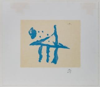 Robert Motherwell (American, 1915-1937) 'Summer Trident' Lithograph