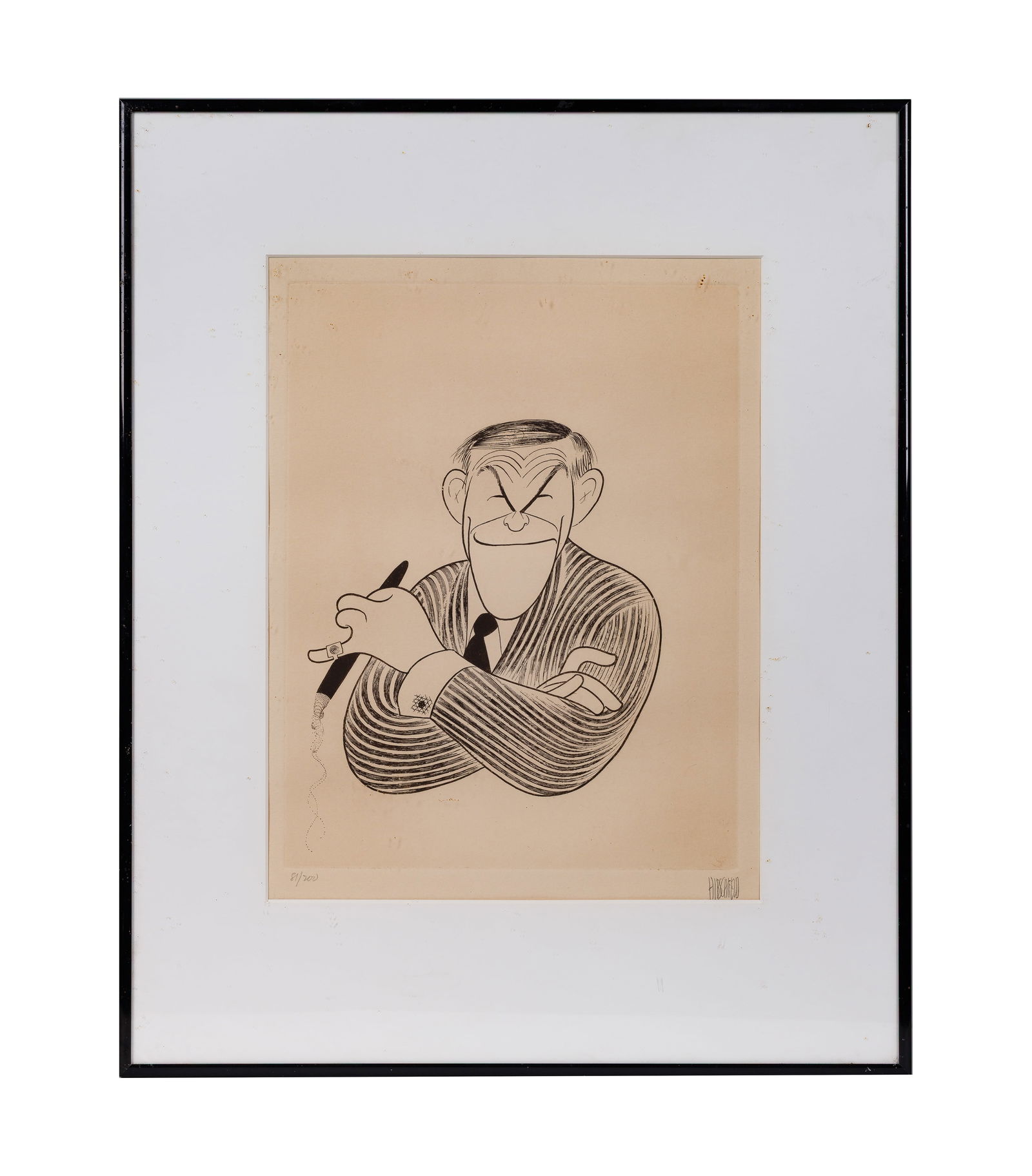 Al Hirschfeld (American, 1903-2003) Etching - 2