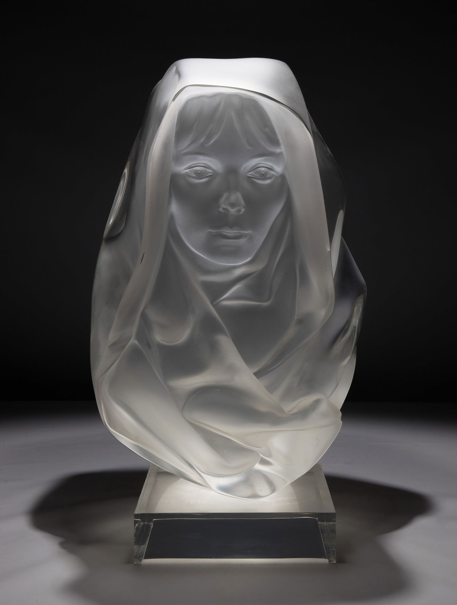 Frederick Hart (American, 1946-1999) 'Penumbra' Acrylic Sculpture: Frederick Hart (American, 1946-1999) 'Penumbra' Acrylic Sculpture 1989, engraved date, signed 'Hart', 'F. Hart Sculpture Group', #97/350 verso near attachment to base Property from: a Private