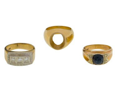 14k Yellow Gold Ring Assortment
