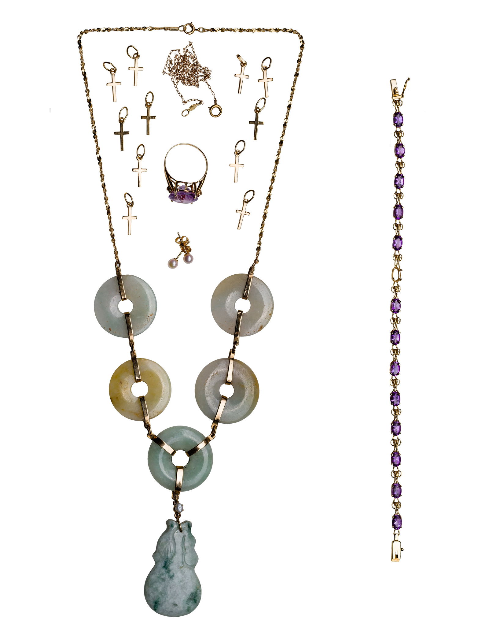 14k Yellow Gold Jewelry Assortment (1 of 1)