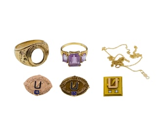 10k Yellow Gold Jewelry Assortment
