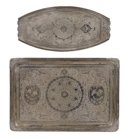 Iranian Silver Trays