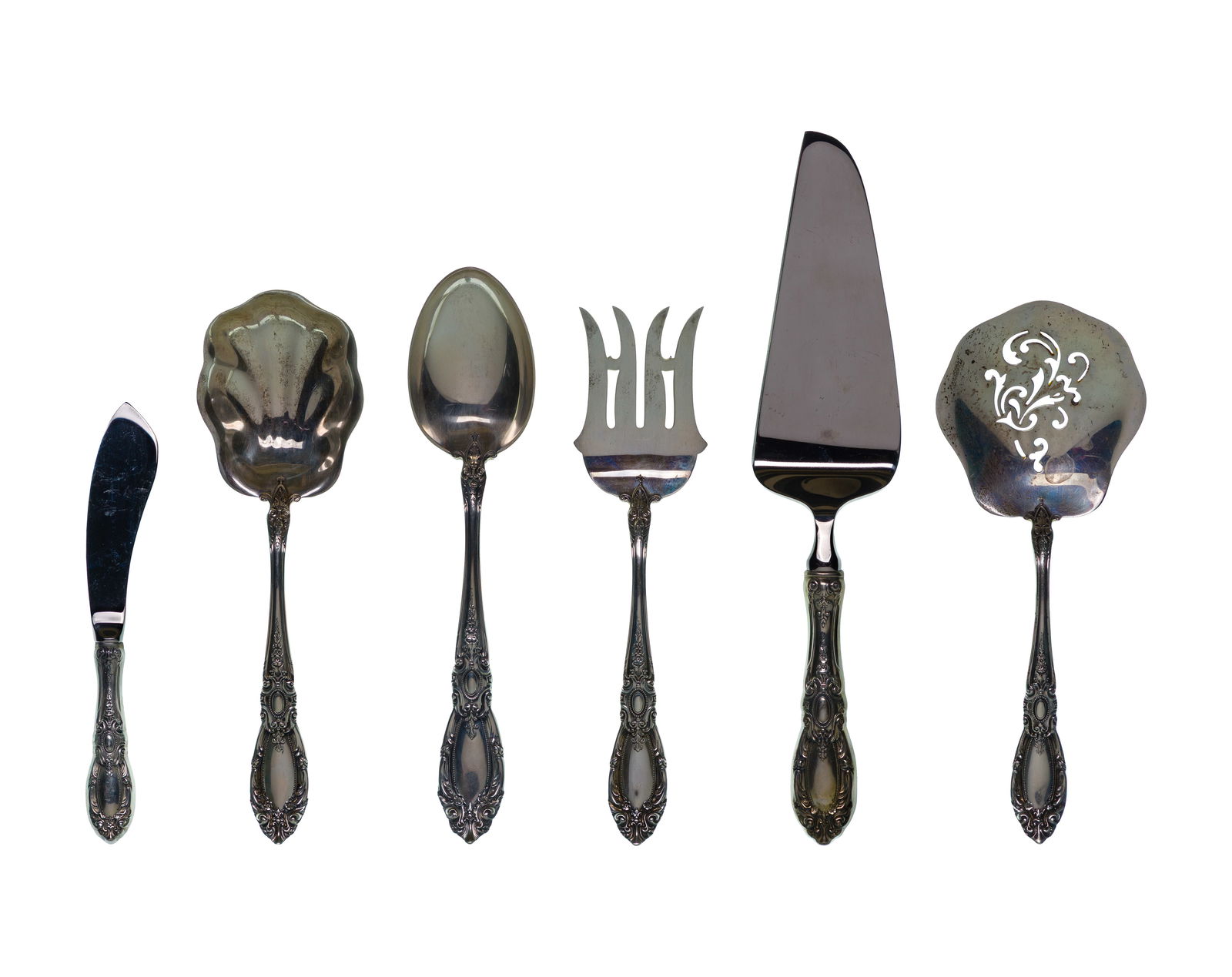 Towle King Richard Sterling Silver Flatware Service - 2