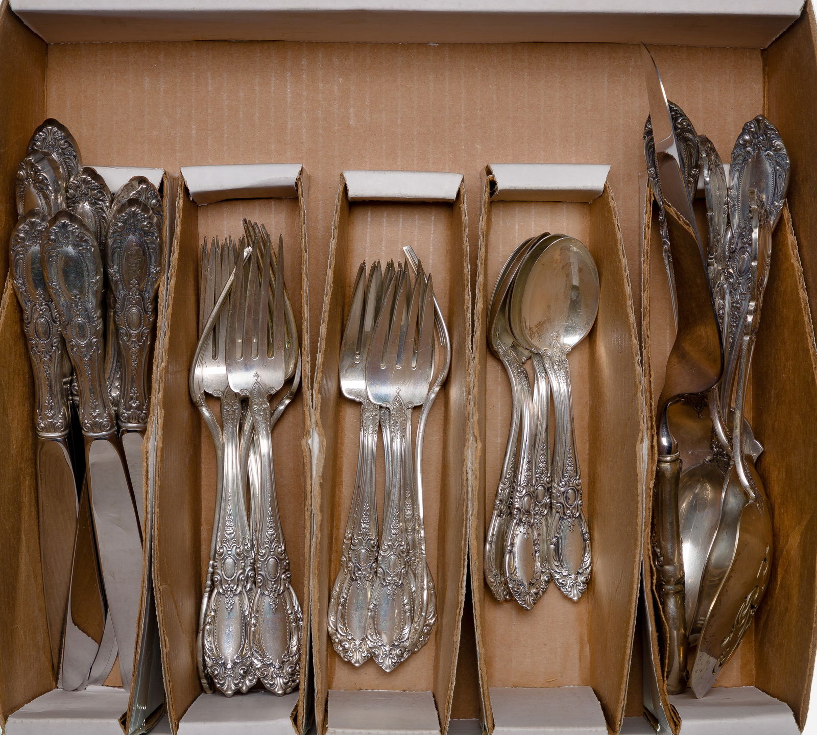 Towle King Richard Sterling Silver Flatware Service - 3