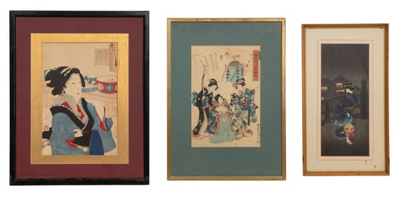 Japanese Woodblock Print Assortment