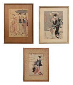 Japanese Woodblock Print Assortment