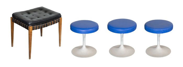 Eero Saarinen for Knoll Tulip Stool Assortment