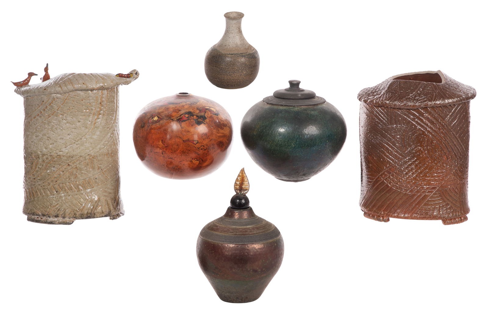Pottery Vase and Jar Assortment - 2