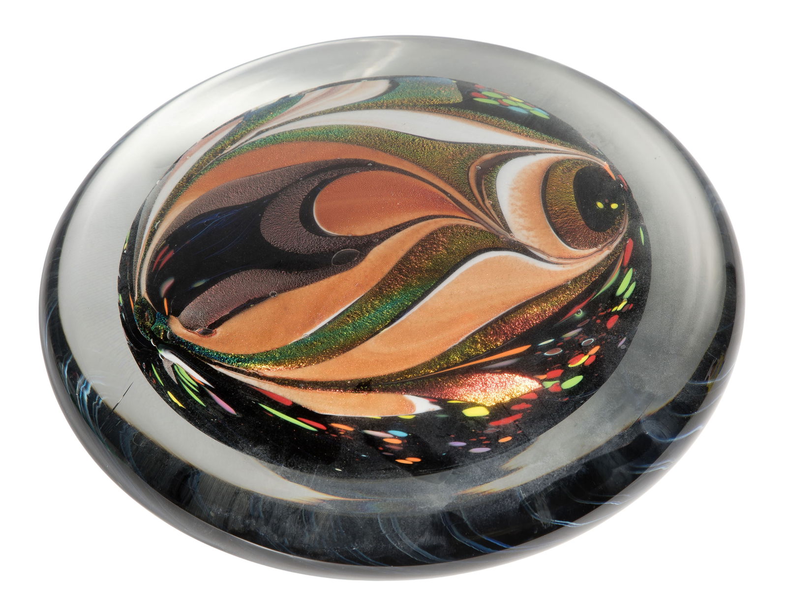 Rollin Karg (American, b.1944) Art Glass Sculpture (1 of 2)