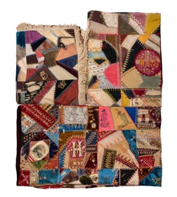 Embroidered Crazy Quilt Assortment