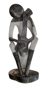 Peter Rujuwa (Zimbabwean, 20th Century) Shona Style Stone Sculpture