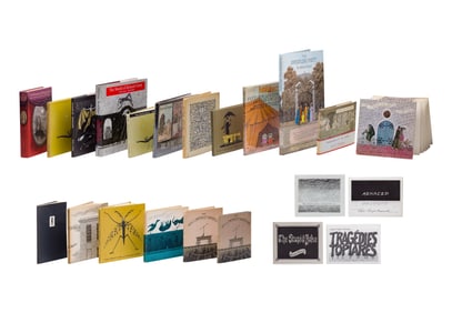 Edward Gorey (American, 1922-2000) Book and Postcard Assortment