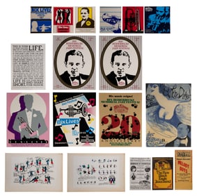 Bix Beiderbecke Jazz Festival Poster Assortment