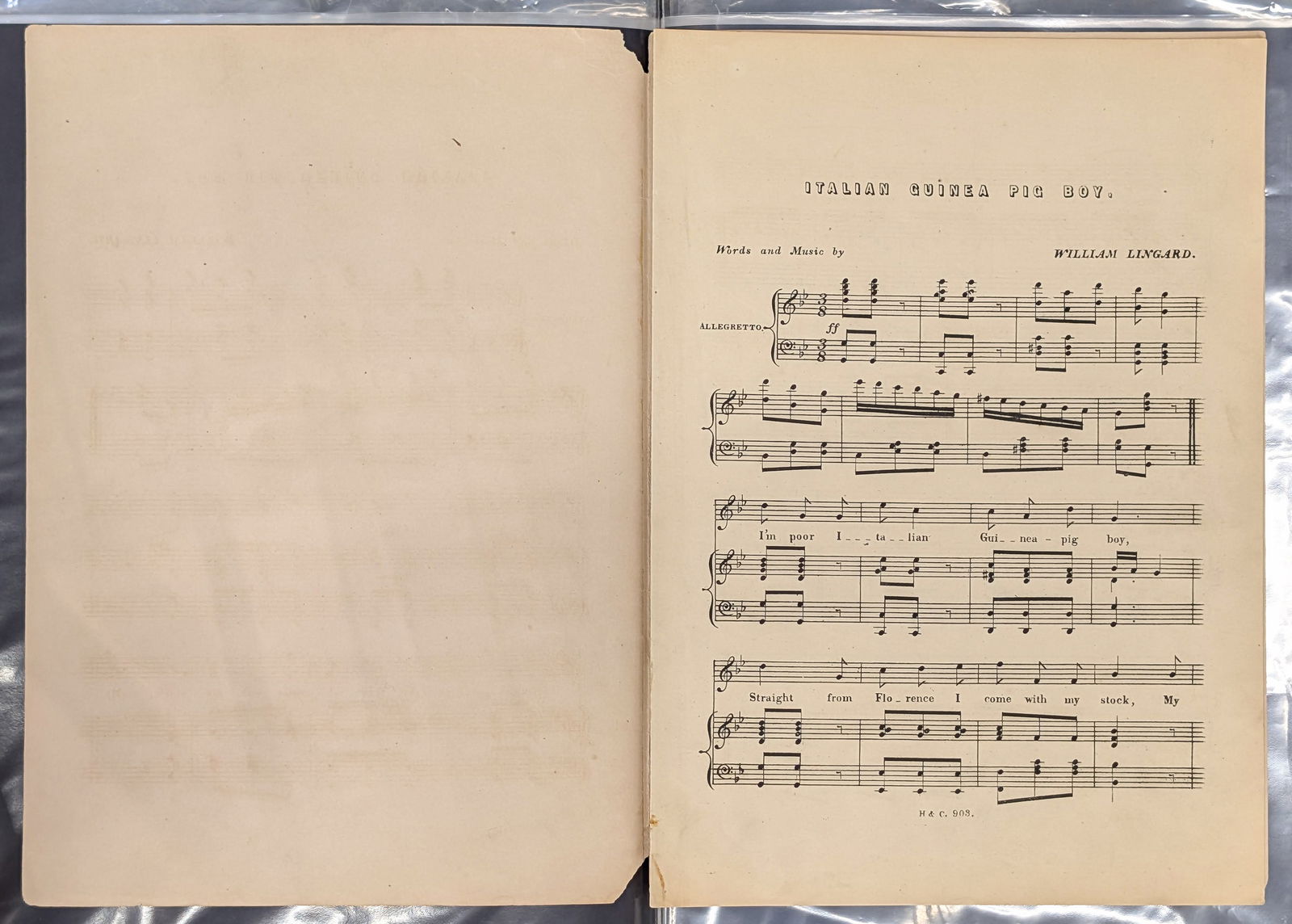 19th Century Sheet Music Assortment - 3