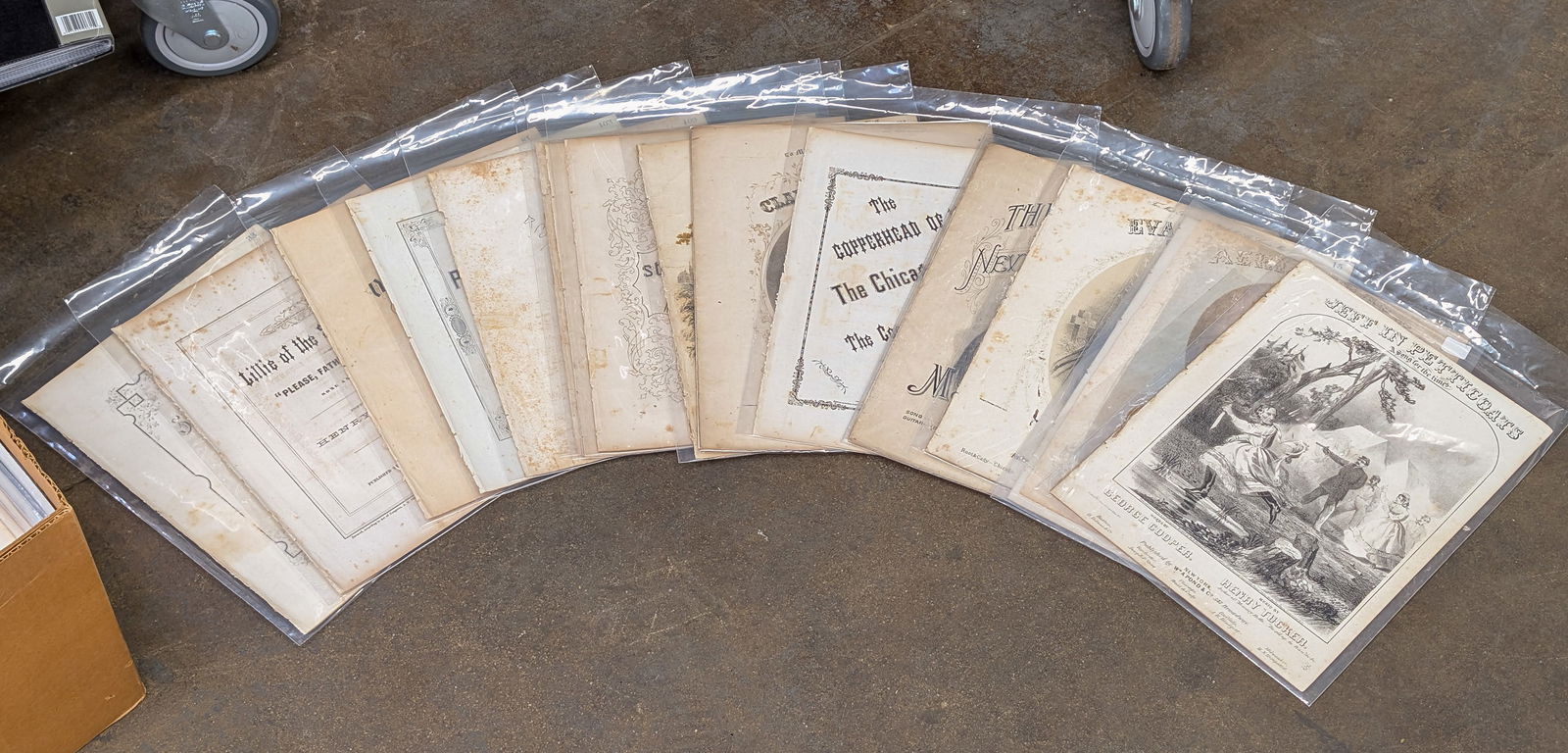 19th Century Sheet Music Assortment - 4