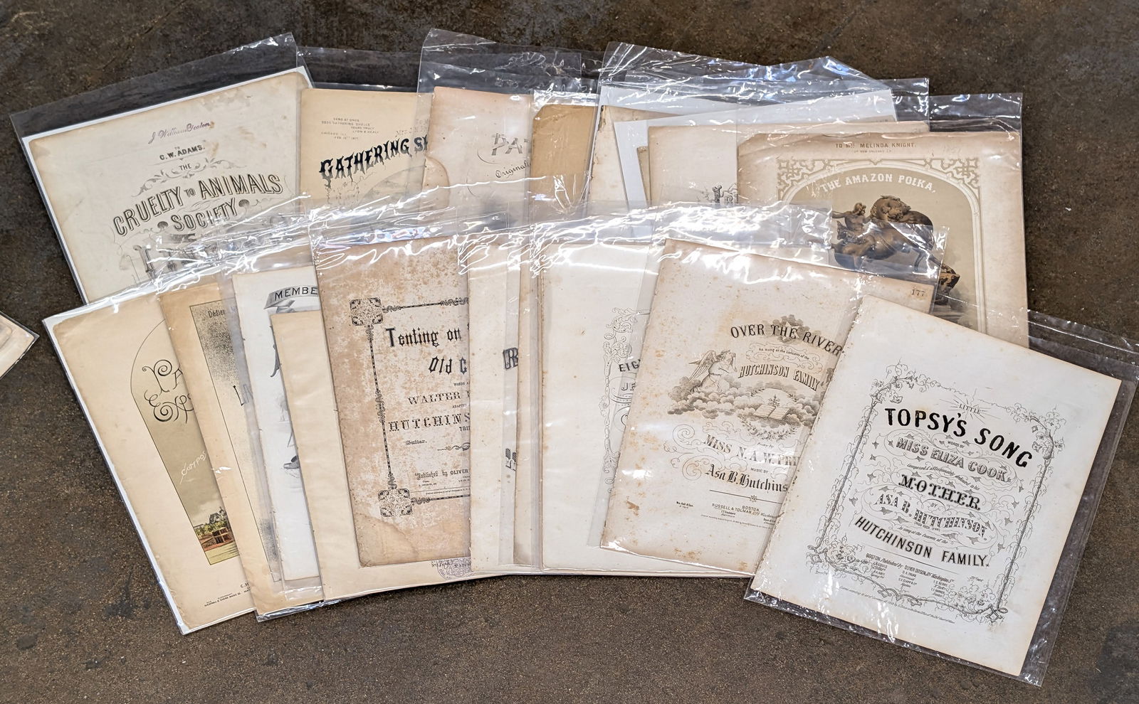 19th Century Sheet Music Assortment - 8
