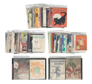 Halloween and Christmas Sheet Music Assortment