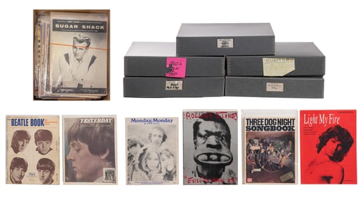 Rock and Pop Sheet Music Assortment