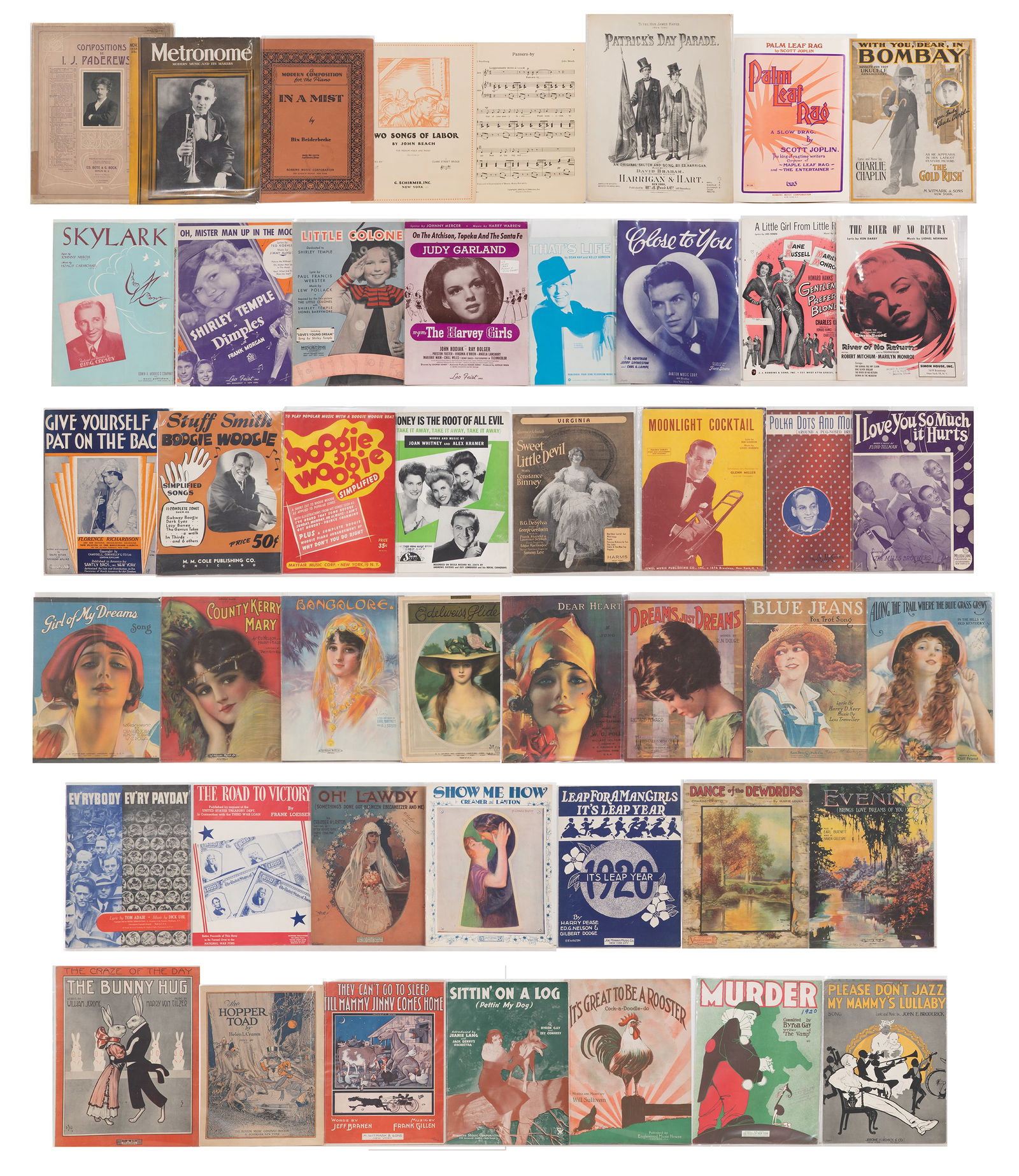 Sheet Music Assortment (1 of 2)