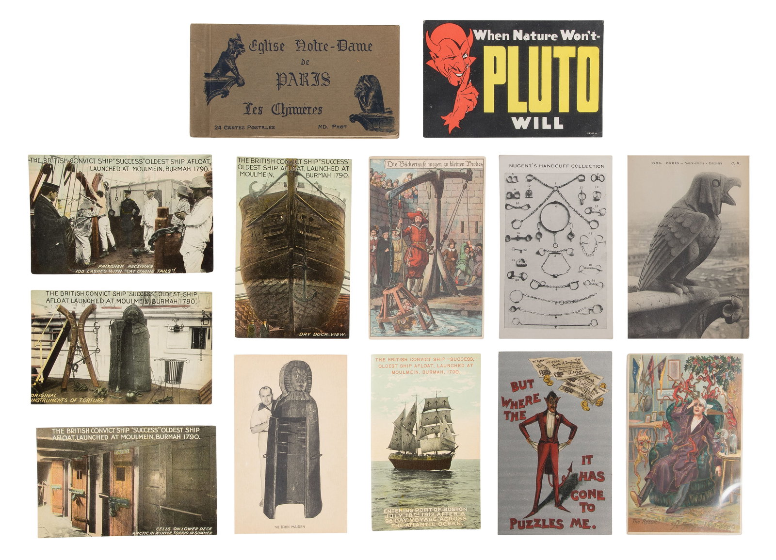 Photograph and Photographic Postcard Assortment: Photograph and Photographic Postcard Assortment Approximately (60) items including a series of postcards depicting Chinese Republic era public executions in 1928 Tianjin China, other execution